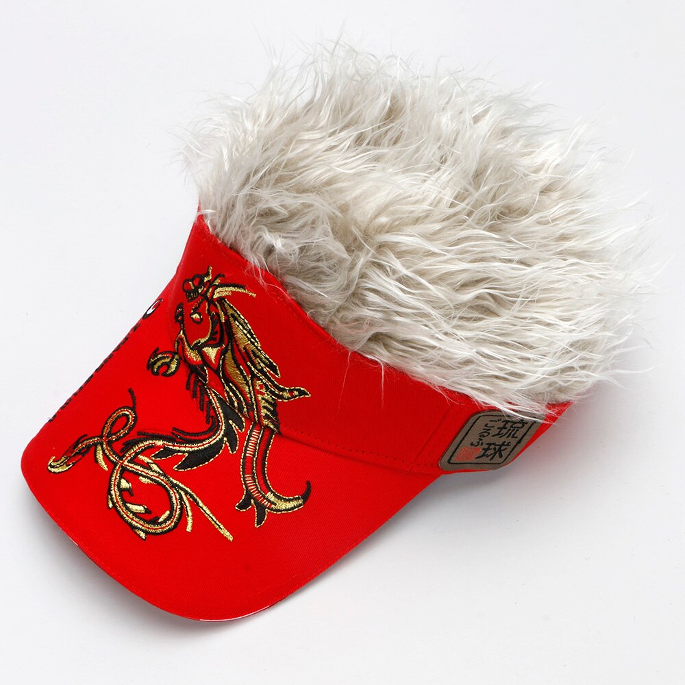 Casquette perruque - bleublancbeauf.com