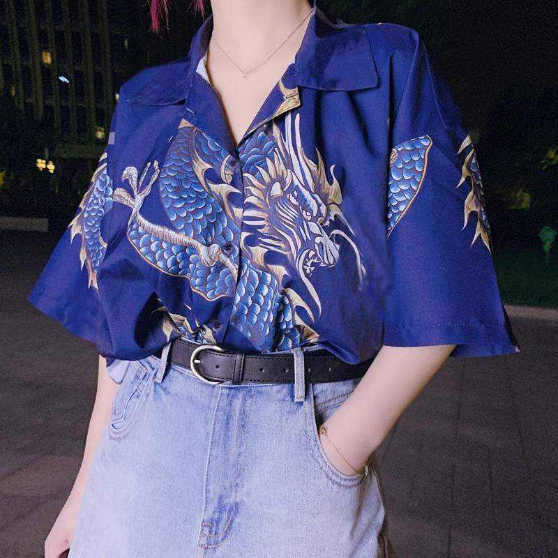 Chemise dragon - bleublancbeauf.com