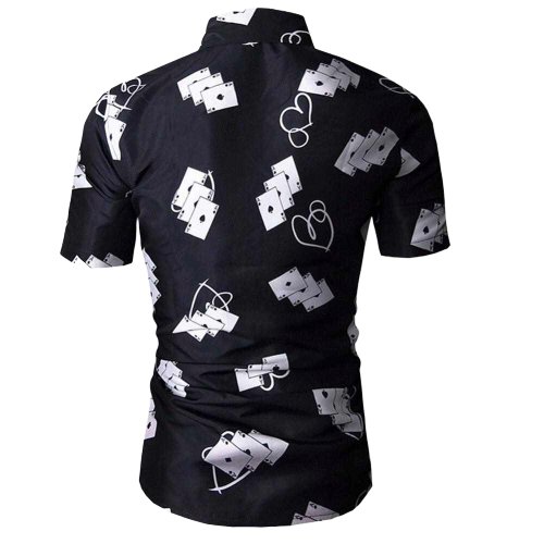 Chemise poker - bleublancbeauf.com