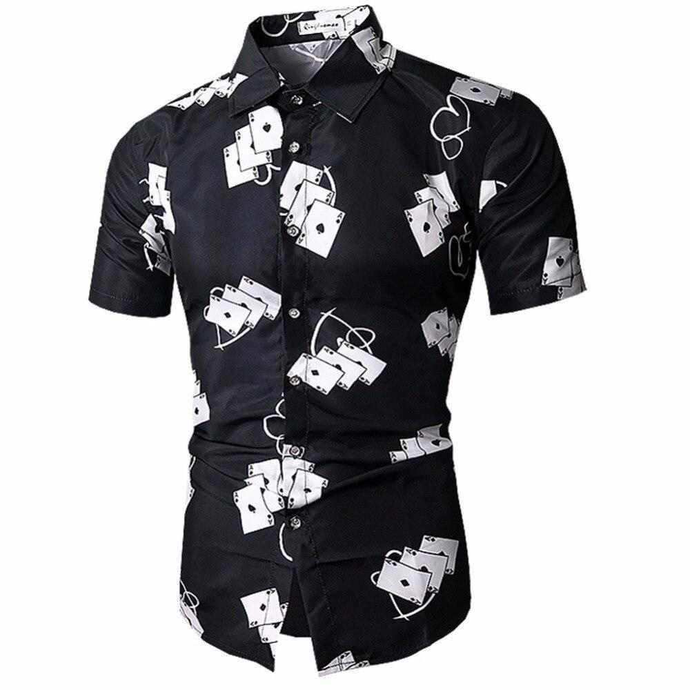 Chemise poker - bleublancbeauf.com
