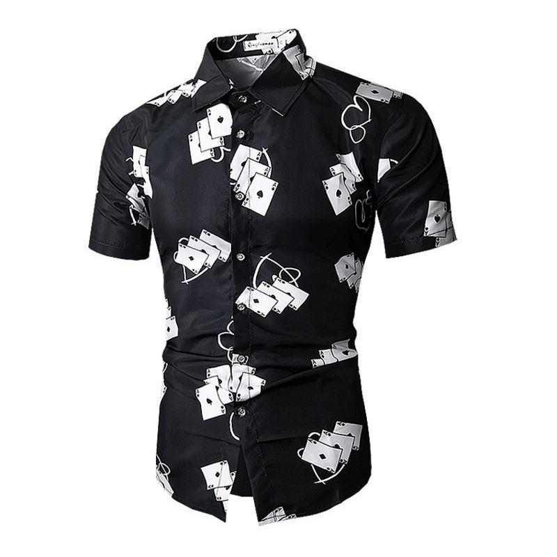 Chemise poker - bleublancbeauf.com