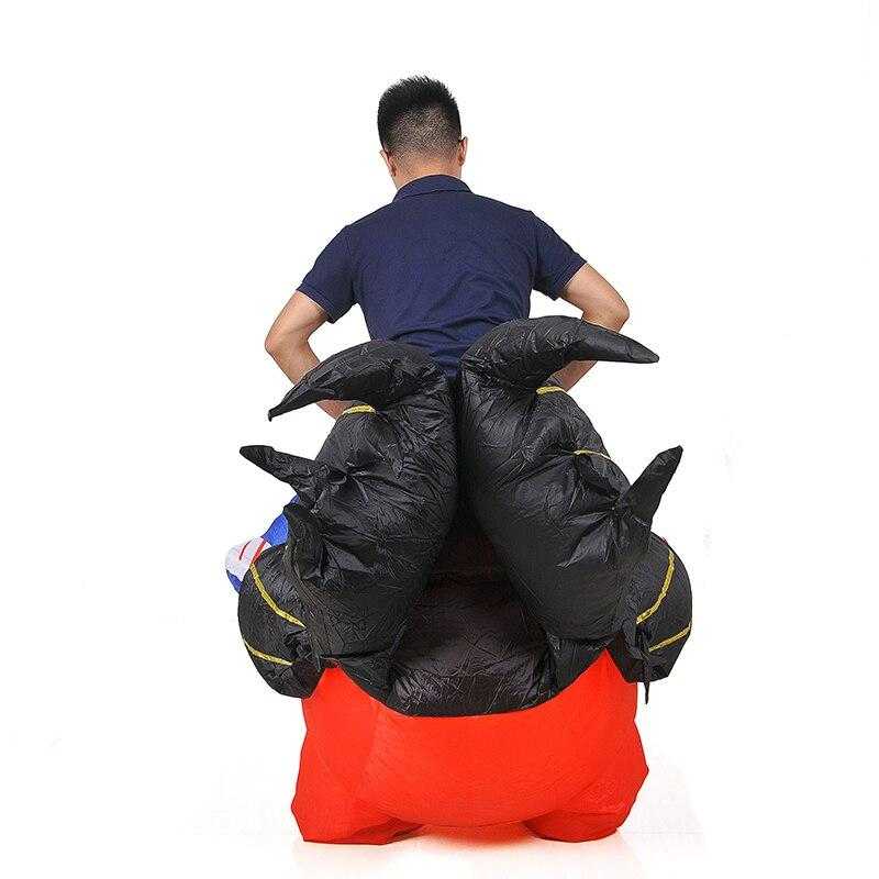 Déguisement gonflable de poulet - bleublancbeauf.com