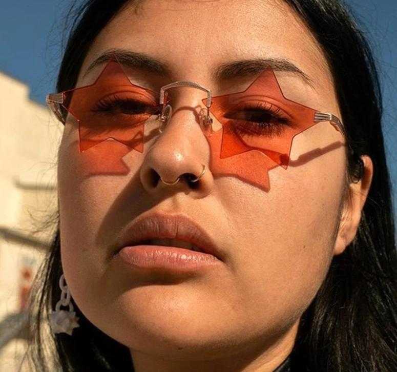 Lunettes de soleil étoile - bleublancbeauf.com
