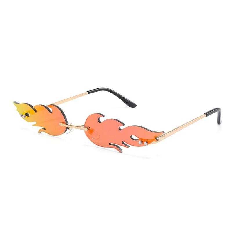 Lunettes de soleil flamme - bleublancbeauf.com