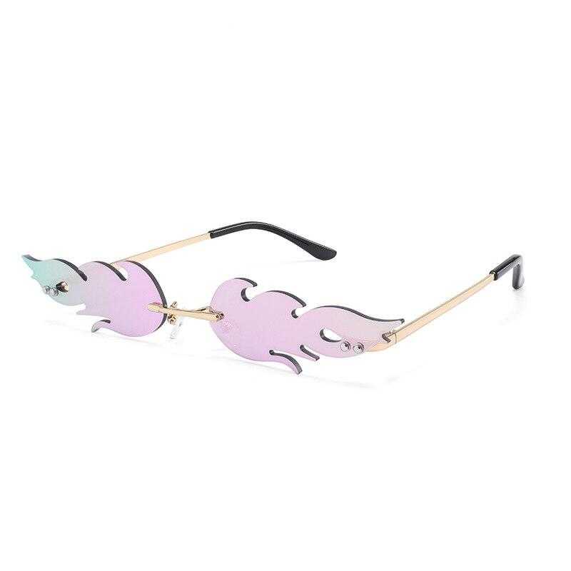 Lunettes de soleil flamme - bleublancbeauf.com