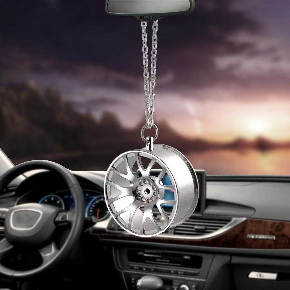 Pendentif roue de voiture - bleublancbeauf.com
