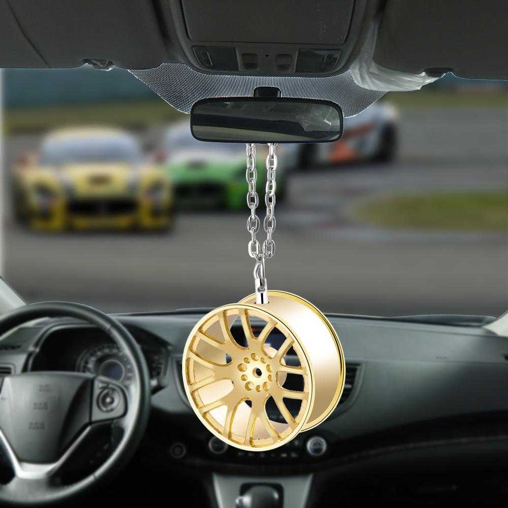 Pendentif roue de voiture - bleublancbeauf.com