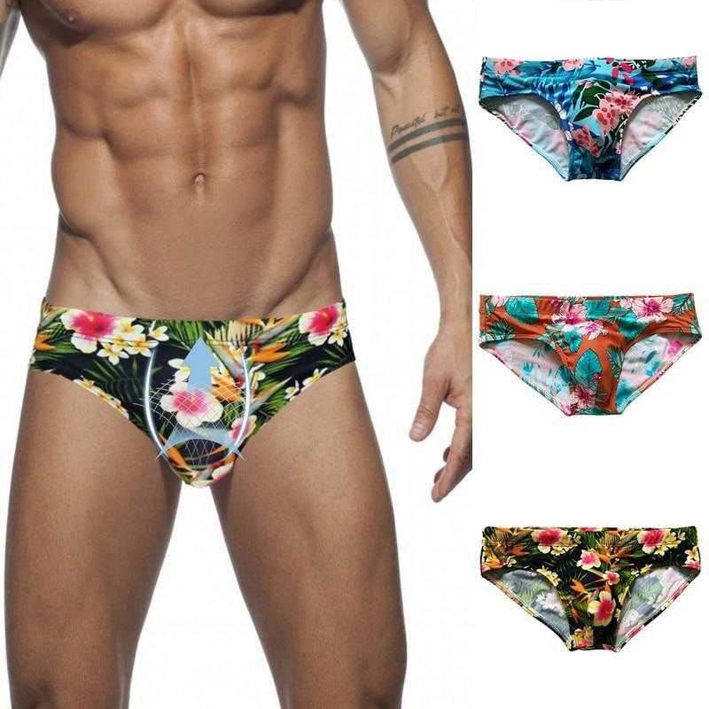 Slip de bain hawaïen - bleublancbeauf.com