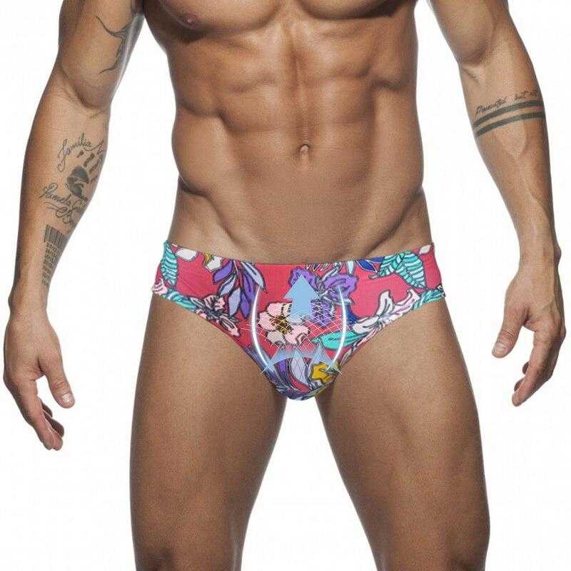 Slip de bain hawaïen - bleublancbeauf.com