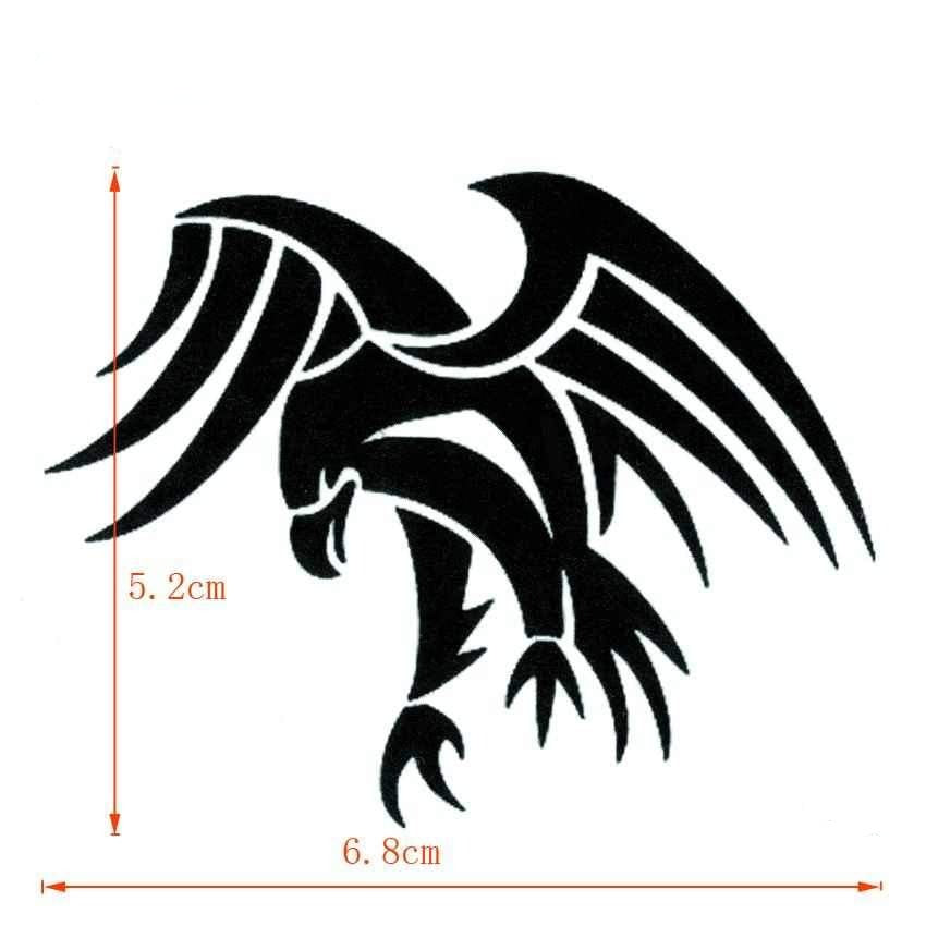 Tatouage éphémère aigle - bleublancbeauf.com