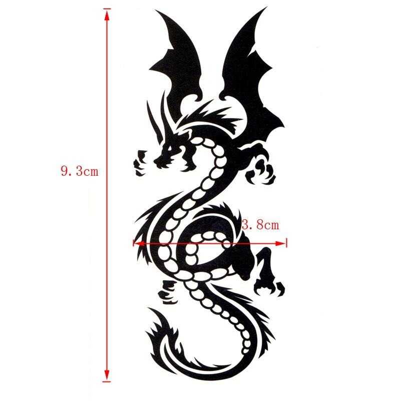 Tatouage éphémère dragon harajuku - bleublancbeauf.com