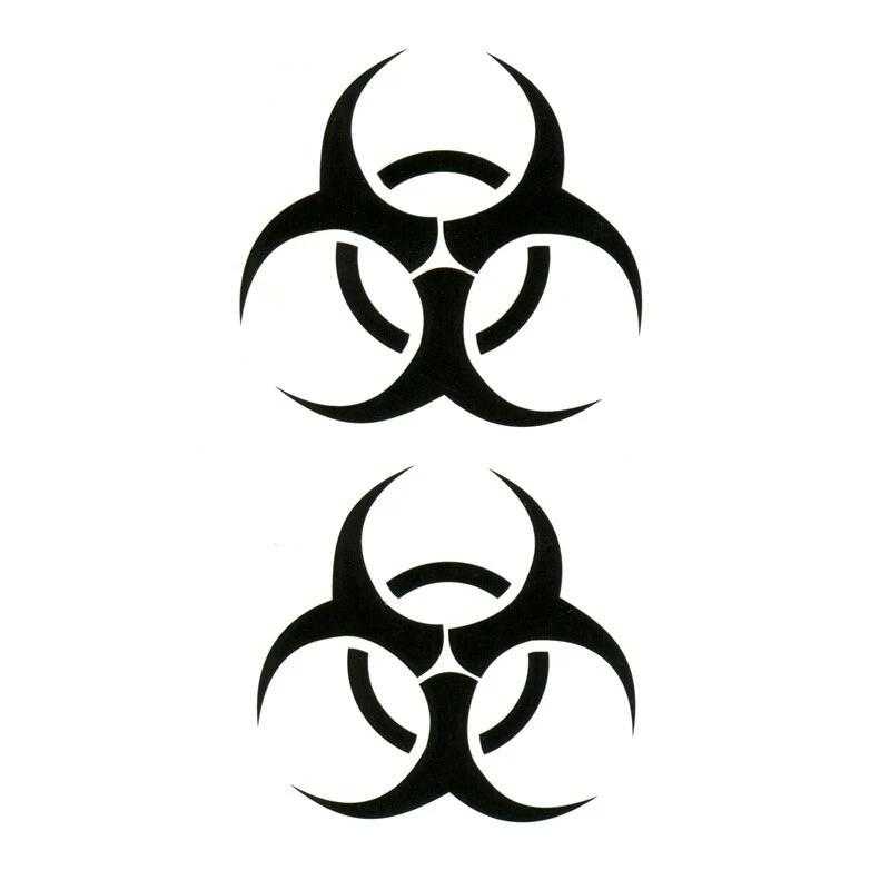 Tatouage éphémère nucléaire - bleublancbeauf.com
