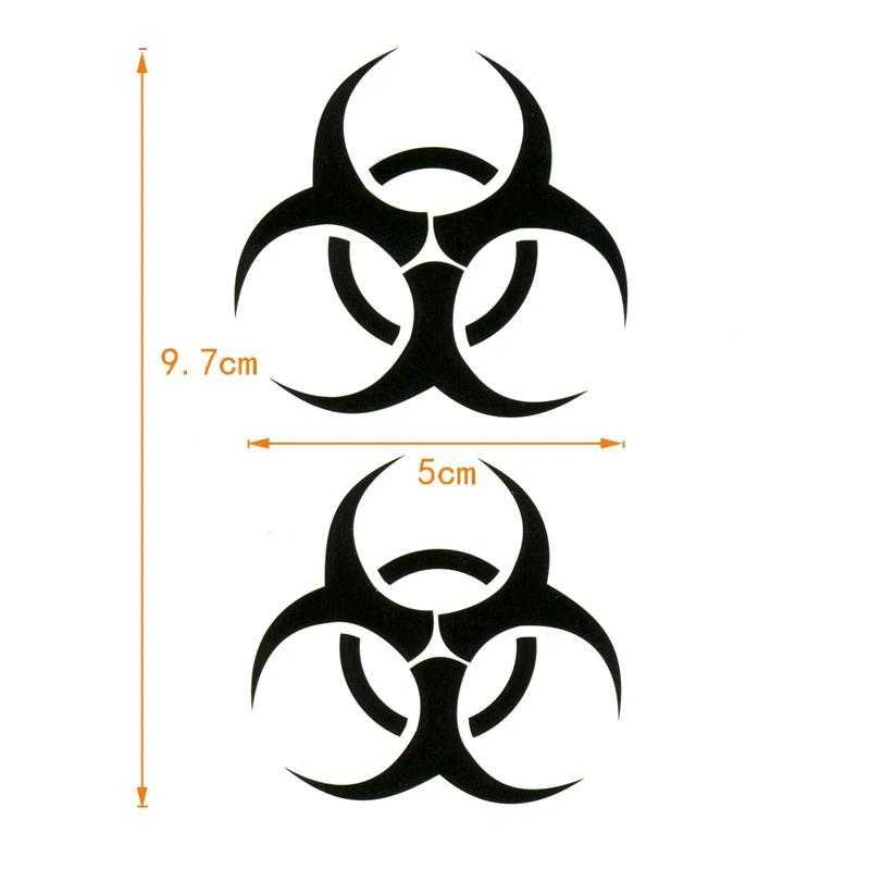 Tatouage éphémère nucléaire - bleublancbeauf.com