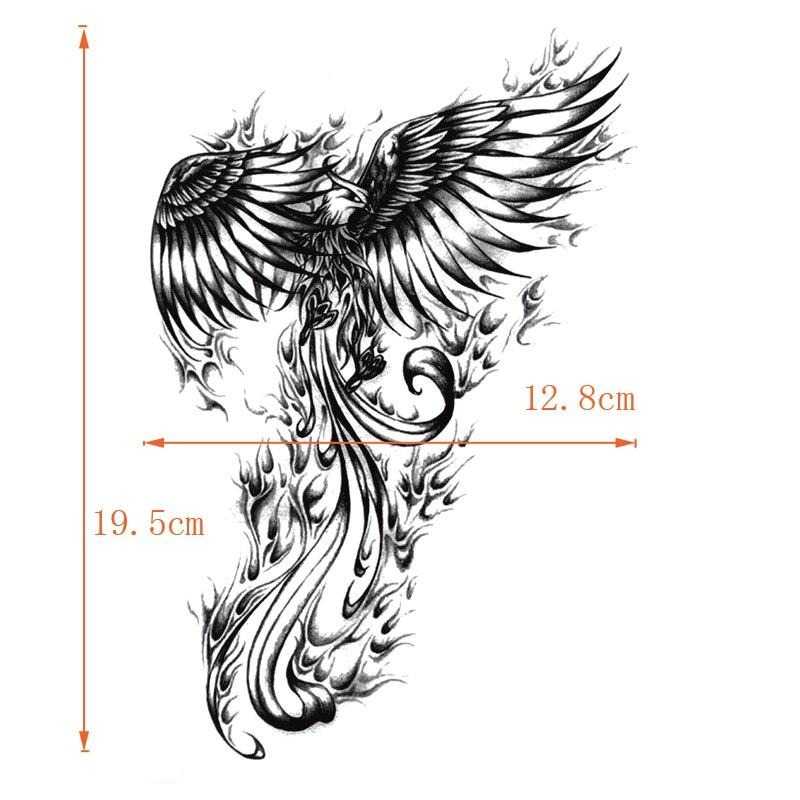 Tatouage éphémère Phoenix - bleublancbeauf.com