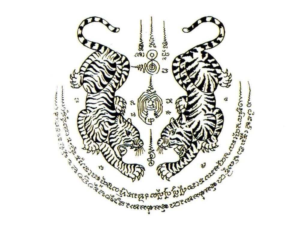 Tatouage éphémère tigre - bleublancbeauf.com