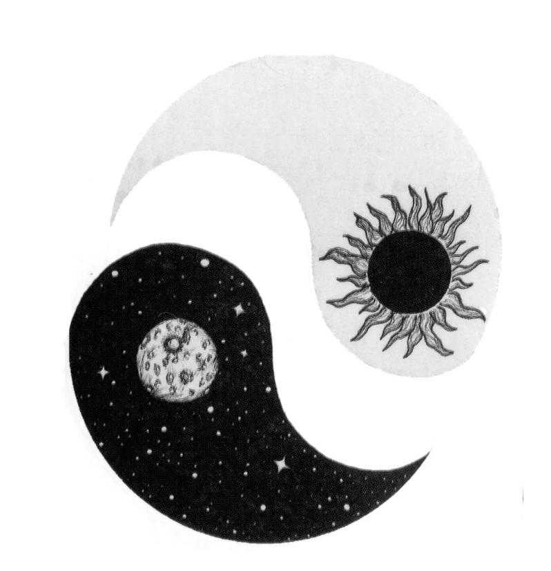 Tatouage éphémère Yin et Yang - bleublancbeauf.com