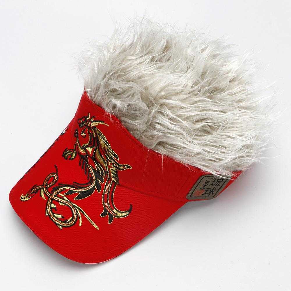 Casquette perruque - bleublancbeauf.com