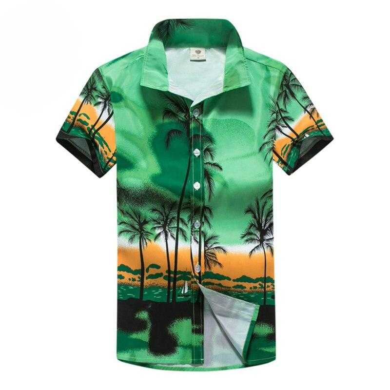 Chemise palmier - bleublancbeauf.com
