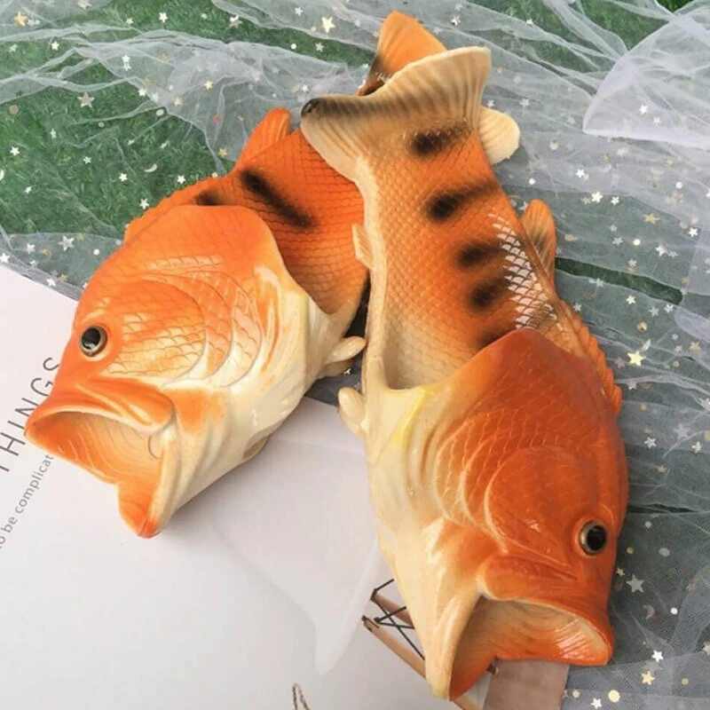 Sandale poisson d'eau douce - bleublancbeauf.com