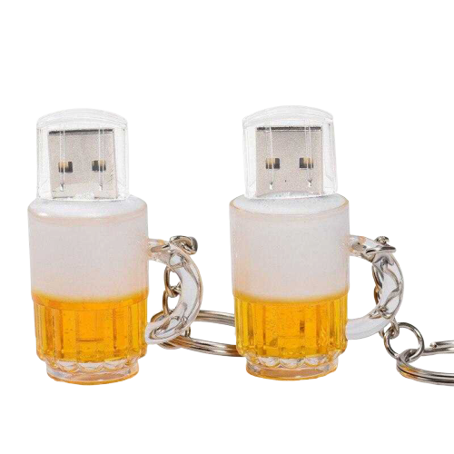 Clé USB bière - bleublancbeauf.com