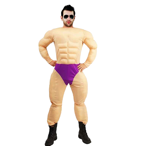 Déguisement muscle man - bleublancbeauf.com