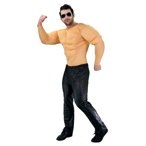 Déguisement homme musclé - bleublancbeauf.com