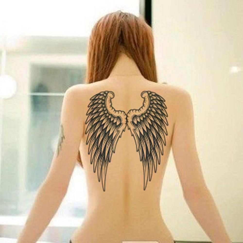 Tatouage éphémère aile d'aigle - bleublancbeauf.com