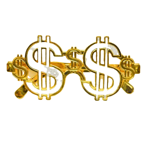Lunettes dollar - bleublancbeauf.com