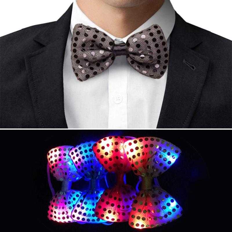Cravate paillette - bleublancbeauf.com