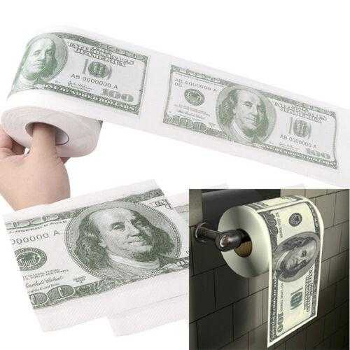 Papier toilette dollar - bleublancbeauf.com