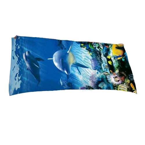 Serviette de plage océan - bleublancbeauf.com