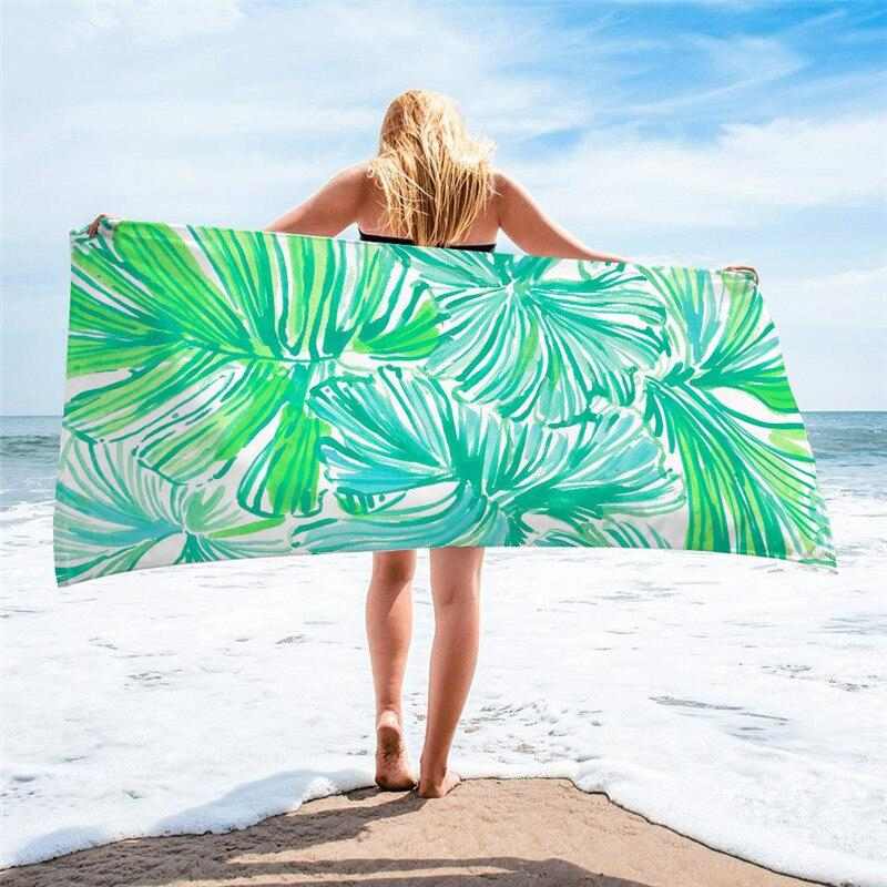 Serviette de plage océan - bleublancbeauf.com