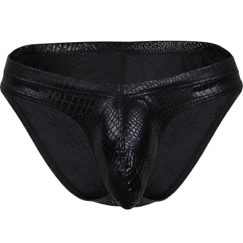 Slip fausse peau de serpent - bleublancbeauf.com