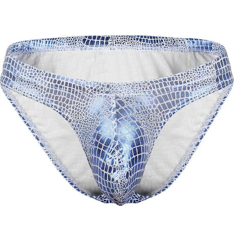Slip fausse peau de serpent - bleublancbeauf.com