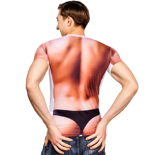 T-shirt homme nu - bleublancbeauf.com