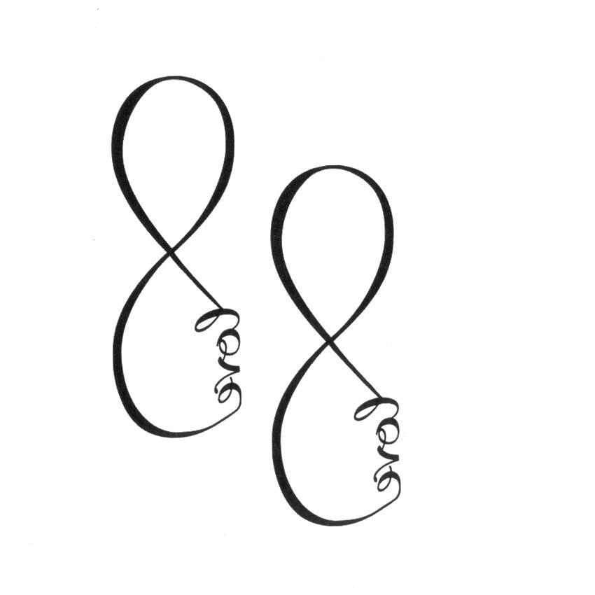 Tatouage éphémère infini - bleublancbeauf.com