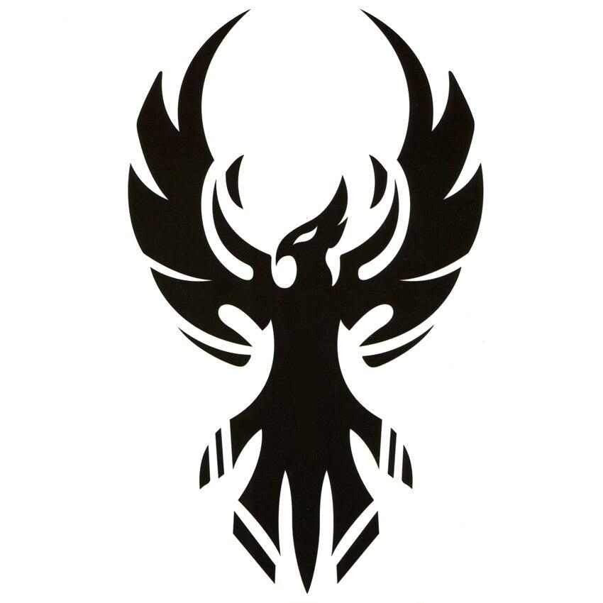 Tatouage éphémère phoenix tribal - bleublancbeauf.com